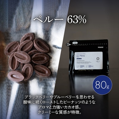 ボンボンショコラ5個(大葉)&フェーブ80g(コイン状チョコレート)[No5354-0415]