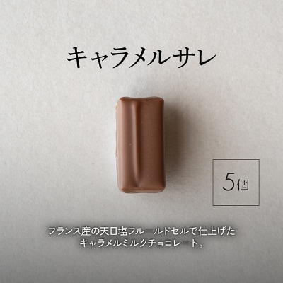 ボンボンショコラ5個(キャラメル)&フェーブ80g(コイン状チョコレート)[No5354-0418]