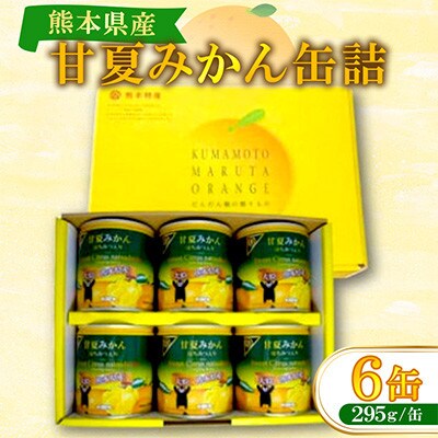 甘夏みかん缶詰(6缶入)　B206-09