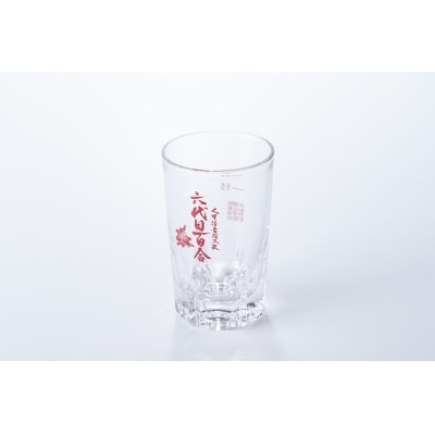 芋焼酎『六代目百合(25度)』1800ml×6本+グラスセット2個セット 塩田酒造 GSR-101