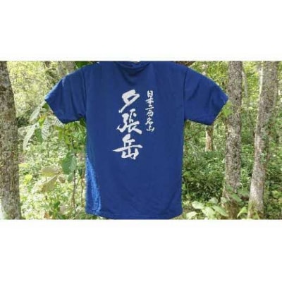夕張岳Tシャツ(青系(インディゴ)・Sサイズ) YP2