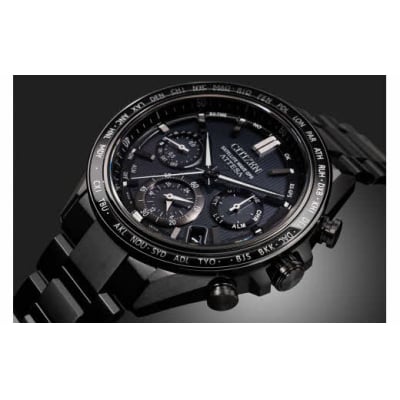 CITIZEN ATTESA CC4055-65E ACT Lineブラックチタンシリーズ　KT6