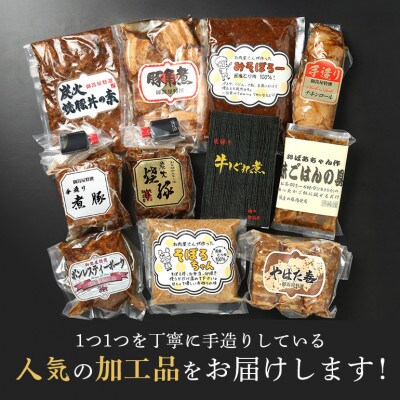 御嵩屋のスペシャルセット【加工品11種】