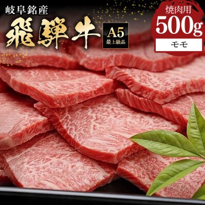 飛騨牛モモ焼肉用【500g】
