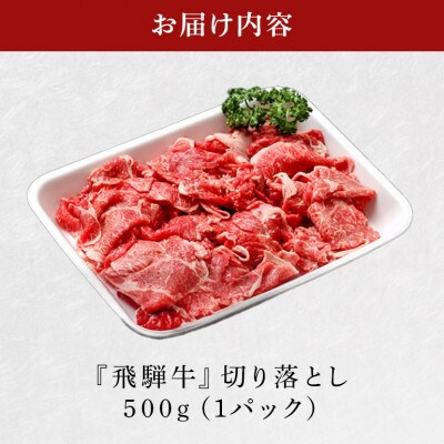 飛騨牛切り落とし【500g】