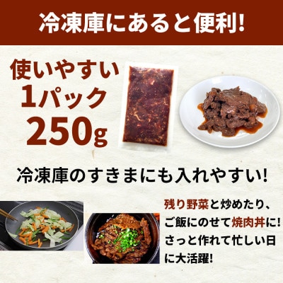 堺の技が光る牛ハラミたれ漬け　750g