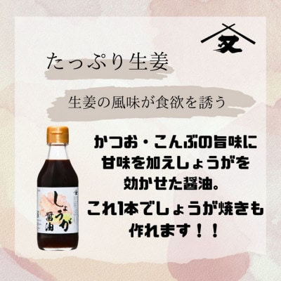 大醤 しょうが醤油200ml×12本