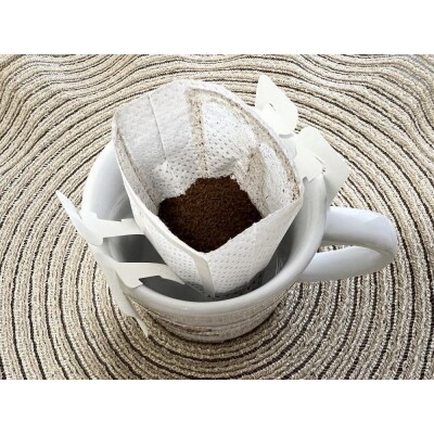 ＜ハートビートビーンズ＞ ブラジルから千利休 12枚入り　ドリップバッグコーヒー