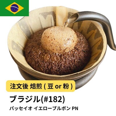【粉】コーヒー #182 ブラジル パッセイオ イエローブルボン PN 310g 