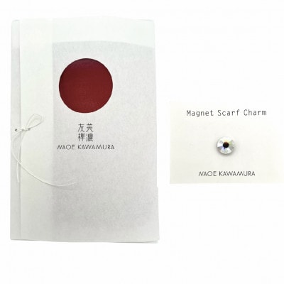 透きとおる絹に重なり合う色彩と光。　【シルクスカーフ】美濃友禅　―ミラクル―