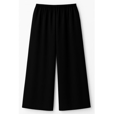 【日本製品】春夏ワイドレディースパンツ　美しさと快適さの両方を兼ね備えたパンツ(LLサイズ)