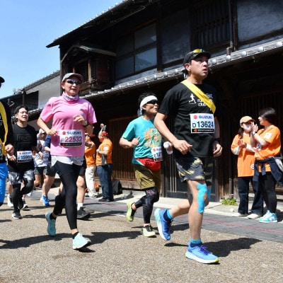 高橋尚子杯 ぎふ清流ハーフマラソン2026出走権1名分(ゼッケン事前送付、パーク&ライド券含む)