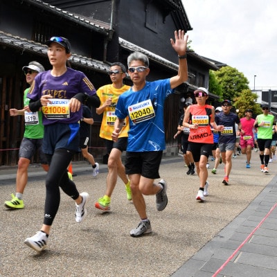 高橋尚子杯 ぎふ清流ハーフマラソン2027出走権1名分(ゼッケン事前送付、パーク&ライド券含む)