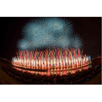 第4回ぎふ長良川花火大会応援席チケット　自由席・視界良好堤防道路S席(1名様用×1枚)