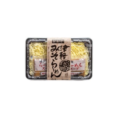 かがや食品 津軽ラーメンお試しセット(醤油・味噌・塩 計6食入り)|24_tns-040101