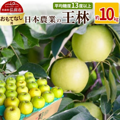 りんご  王林 約10kg おもてなし用|24_nng-111001b