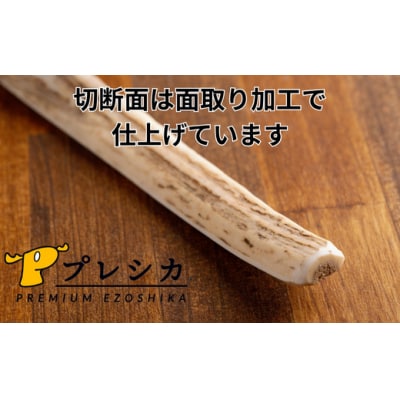 プレシカ　鹿の角　Sサイズ　(15センチ半割り1本)/006-42325-a01Z