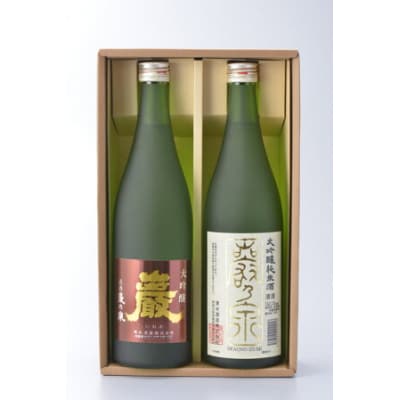 清酒 巖乃泉　大吟醸・大吟醸純米酒　詰め合わせ　720ml　2本セット