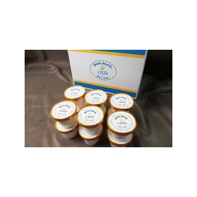 チッタジェラート”厳選セレクトB” 12個 | ミルク 濃厚 人気 家族 子供 アイス カップ