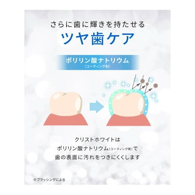 【6本セット】ホワイトニング 歯磨き粉 クリストホワイト プレミアムミント味 ホワイトエッセンス