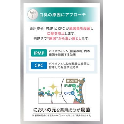 【3本セット】口臭ケア 歯磨き粉 ブレステック ハーブミント味 ホワイトエッセンス [医薬部外品] 