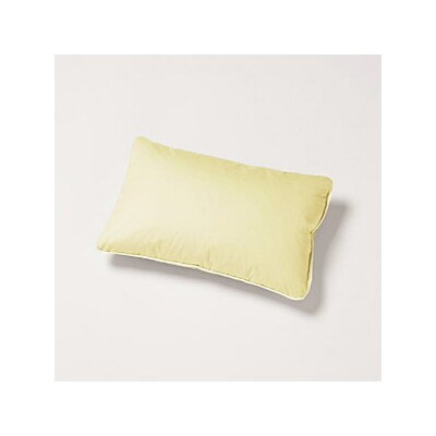 【黄色】羽毛たっぷりで快適リラックスタイム!フェザークッション30(30×20cm)