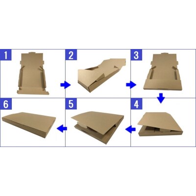 ネコポス 箱 (200枚)3cm対応 ダンボール 最大(フリマ・オークション用 ) クリックポスト 