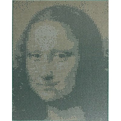 【第1弾・100台限定】電子部品で再現した基板アート『モナリザ』〈受注生産〉