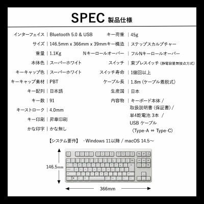 東プレ REALFORCE R4 (型式:R4HC21)