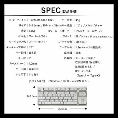 東プレ REALFORCE R4 (型式:R4HC71)