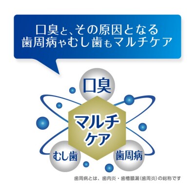 ブレスラボ マルチケア マイルドミント 90g 3本セット