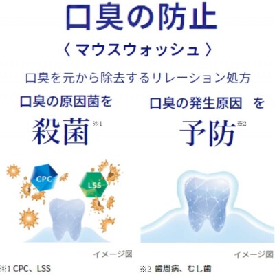 ブレスラボ マウスウォッシュ マルチケア シトラスミント 450ml 3本セット