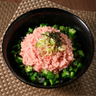 【県水の熟成まぐろ】漁師作りプレミアム、熟成サーモンたたき、まぐろカマ煮詰め合わせセット