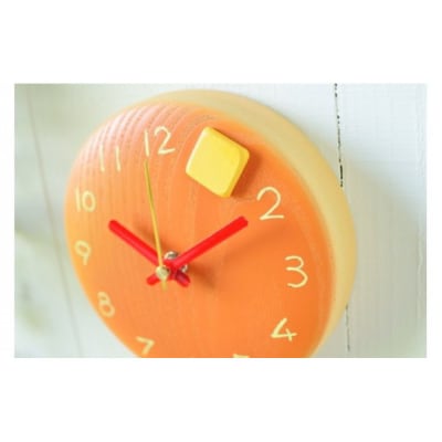 パンケーキの時計 15cm　掛け時計