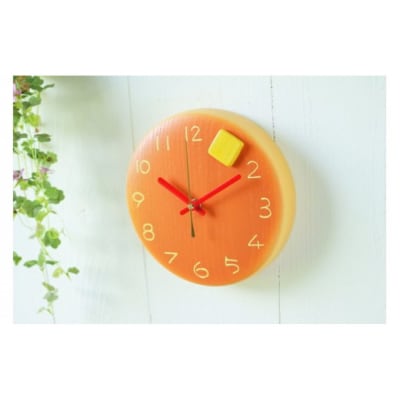 パンケーキの時計 20cm　掛け時計