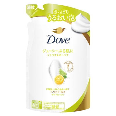 ダヴ ボディウォッシュ シトラス&バーベナ つめかえ用 300g×6