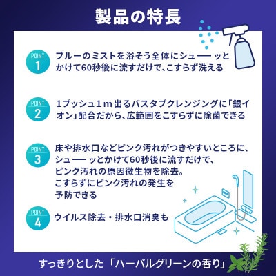 ルックプラス　バスタブクレンジング銀イオンプラス(詰め替え大×6個)おふろ用[53962426]