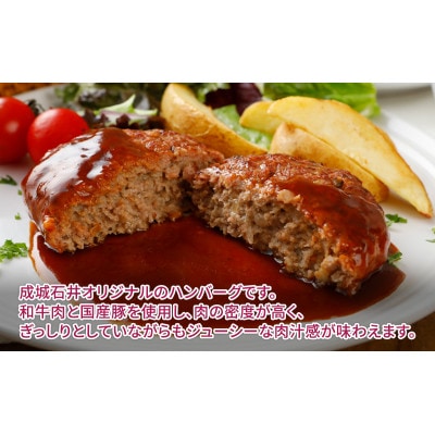 成城石井 ハンバーグステーキ プレーン&チーズセット [53960671]