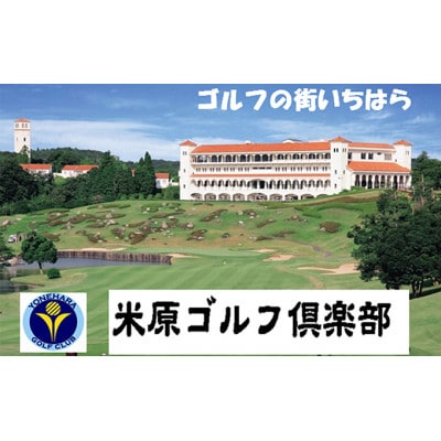 米原ゴルフ倶楽部平日1Rキャデイ付プレー券(7～9月1～3月昼食付)1名様券1枚[53960422]