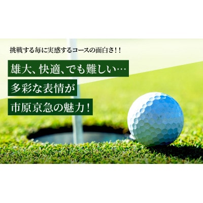 市原京急カントリークラブ 平日 セルフプレー ご招待券 1名様 (N) [53960419]