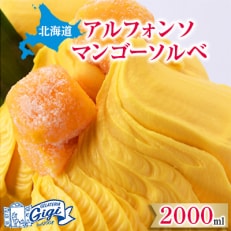 【2000ml】アルフォンソマンゴーソルベ