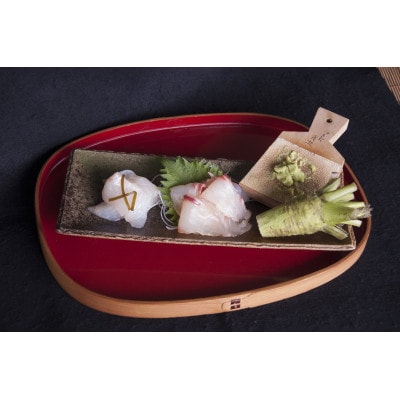 天然昆布締め刺身セット