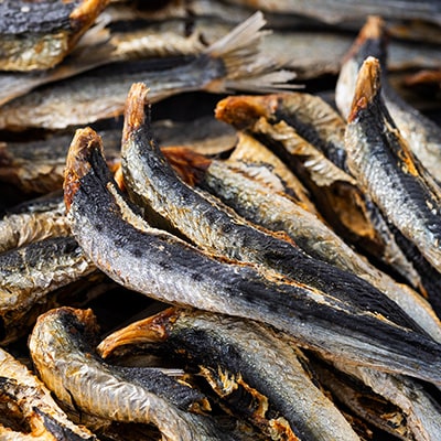 陸奥湾産 炭火焼き干し 250g×2p