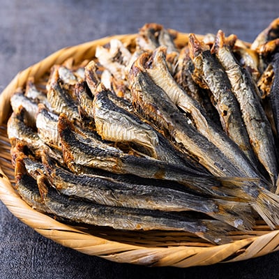 陸奥湾産 炭火焼き干し 250g×2p