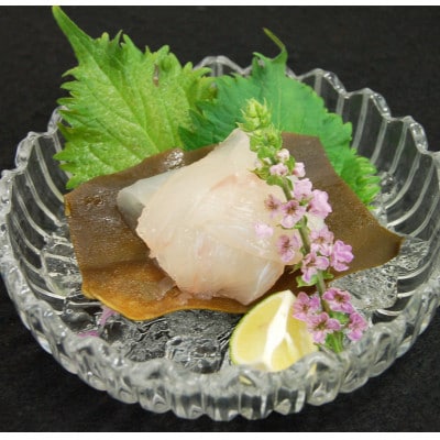 青森産　冷凍平目昆布〆スライス