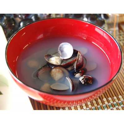 青森十三湖産　冷凍砂抜き済み　中粒しじみ貝(10P)