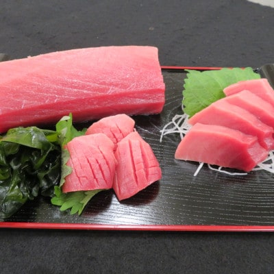 【市場直送!】青森産天然本マグロ 中トロ まぐろ (1柵/約200g)