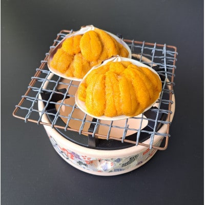青森県産粒うに(50g×2本)と、焼きうに(40g×2個)のセット