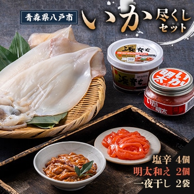 【塩辛 220g×4個・明太子和え 150g×2個・一夜干し 2袋】いか尽くし 3種セット