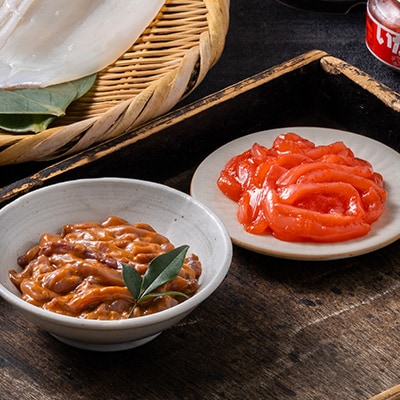 【塩辛 220g×4個・明太子和え 150g×2個・一夜干し 2袋】いか尽くし 3種セット